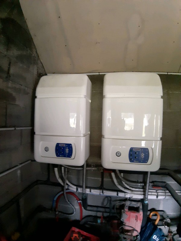 Remplacement de 2 pompes à chaleur par une chaudière à granulés à condensation proche Lillebonne 76