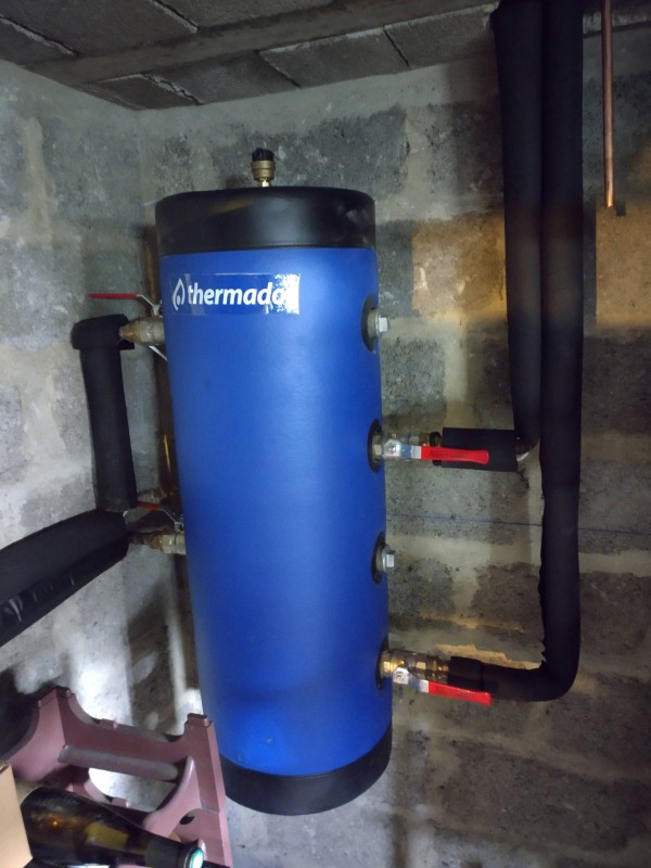 Pose d'un poêle à granulés avec bouilleur CADEL à Lillebonne76